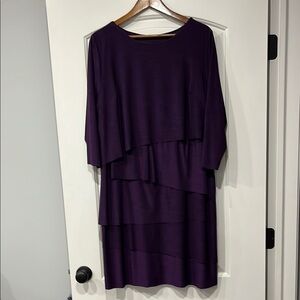 Purple Layered Dress